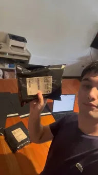 Ramiro preparando pedidos de Domfeez